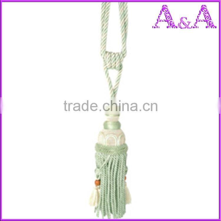 Decorative tassel / keychain leather tassel/leather tassel for handbag