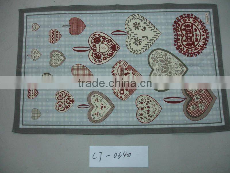 screen printed tea towel