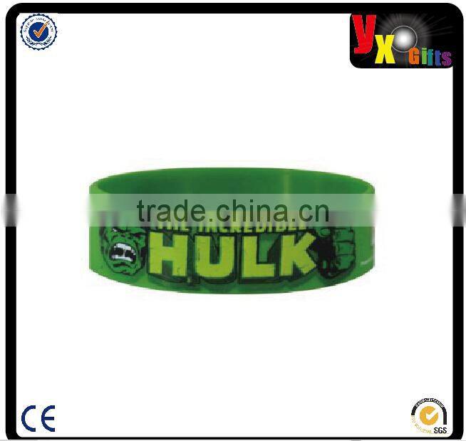 (Price/100 PCS)GOGO Thin Silicone Wristbands, Rubber Bracelets, Party Favors