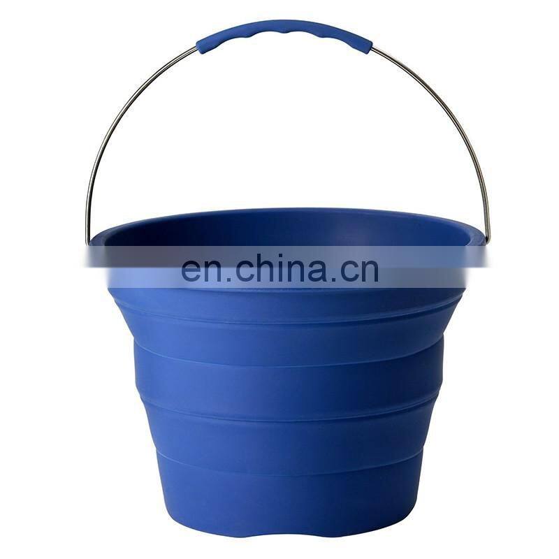 Collapsible beach ice bucket/water fishing bucket/beer bucket