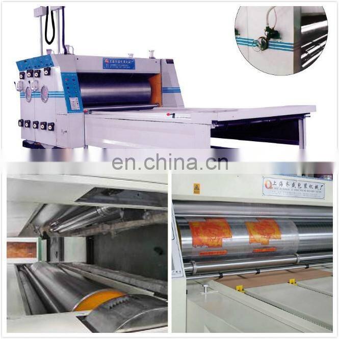 ZSY printing machine for carton with 4 colors printing parts