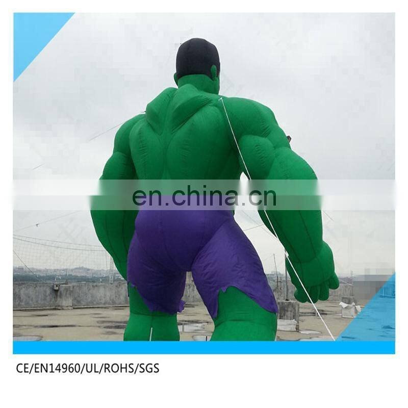 30feet giant inflatable hulk,hulk costume