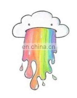 Small size flag cute kid clothes shoes decoration embroidered patches