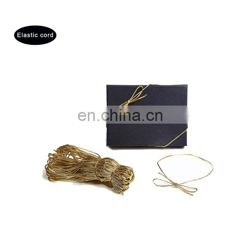 Factory wholesale pre-tied silver elastic loop