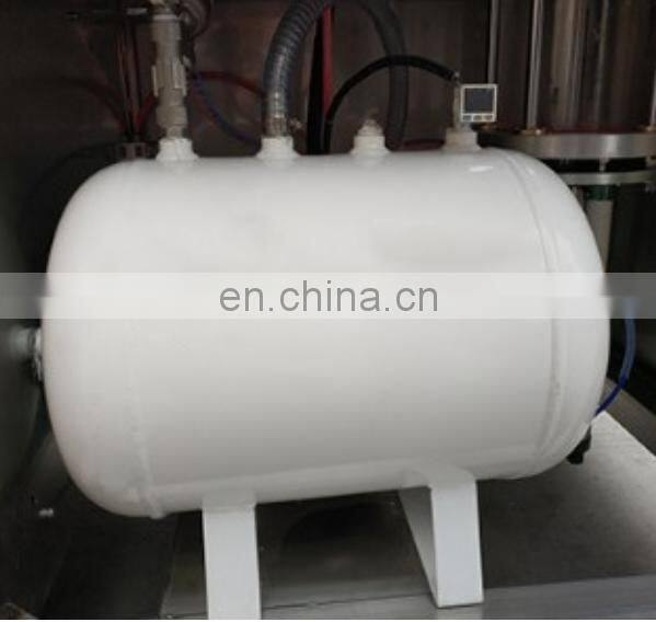 Stainless steel automatic vacuum nitrogen sealing tin canning machine for jars with factory price