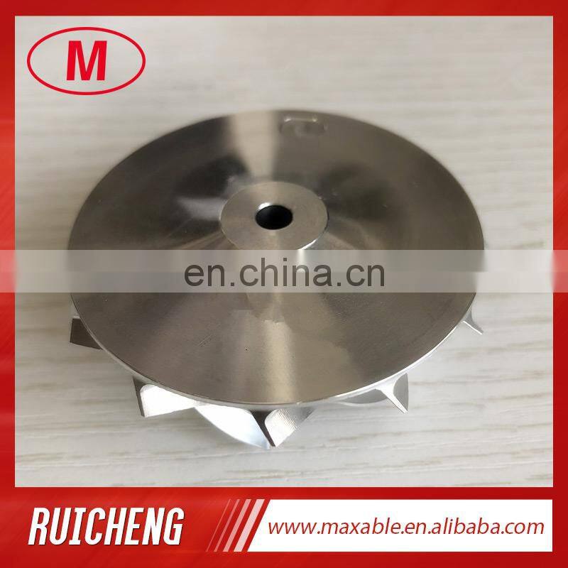 TD04H 44.00/56.00mm 6+6 blades high performance Turbocharger milling/aluminum 2618/billet compressor wheel