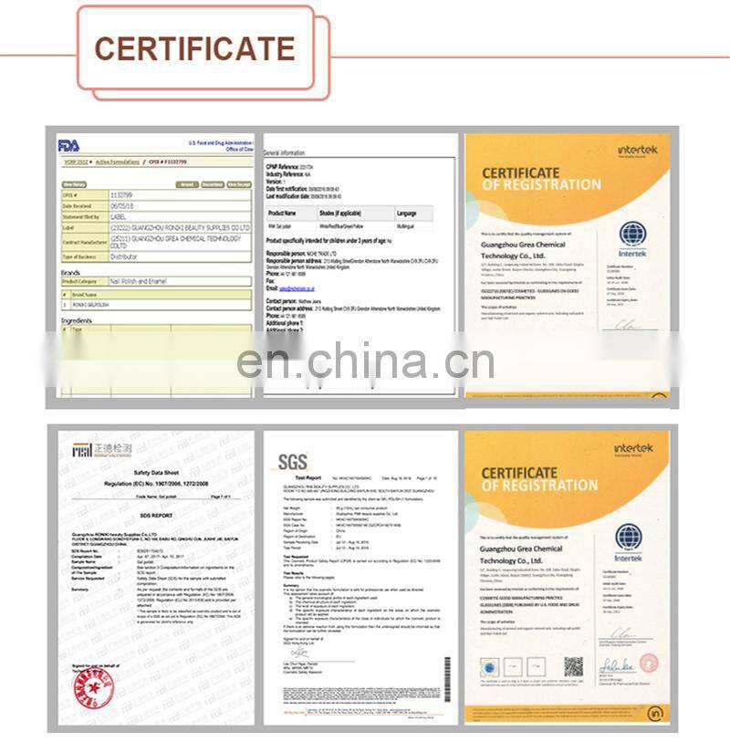 Wholesale UV gel RONIKI high gloss top coat gel polish 15ml 26colors pearl top coat