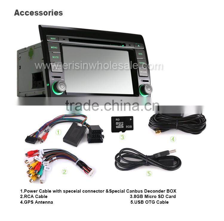 Erisin ES2700F 7 inch Bluetooth Car Audio with GPS 3G WiFi for FIAT BRAVO