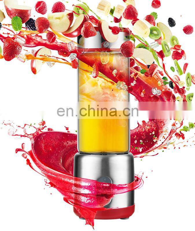 2020 Custom Usb Rechargeable Electric Blender Juicer Mixer Portable Blender With Direct Drink