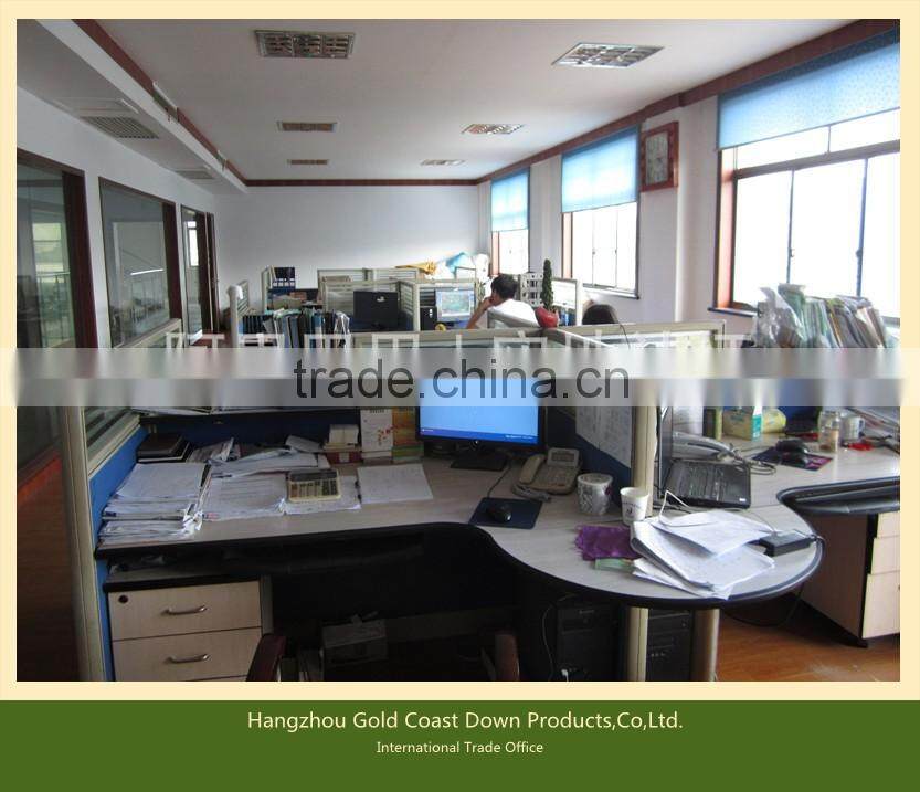 Feather duvet/stripe fabric quilt comforter/hotel bedding set