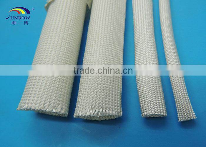 High Temperature Resistant Flexible Flame Retardant E-glass Uncoated Fiberglass Sleeving