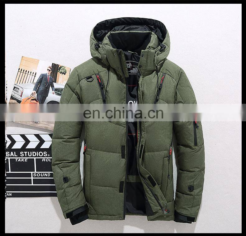 Wholesale winter jacket men's overcoat mens customized jackets winter windproof cloth for men bubble coat bubble jacket
