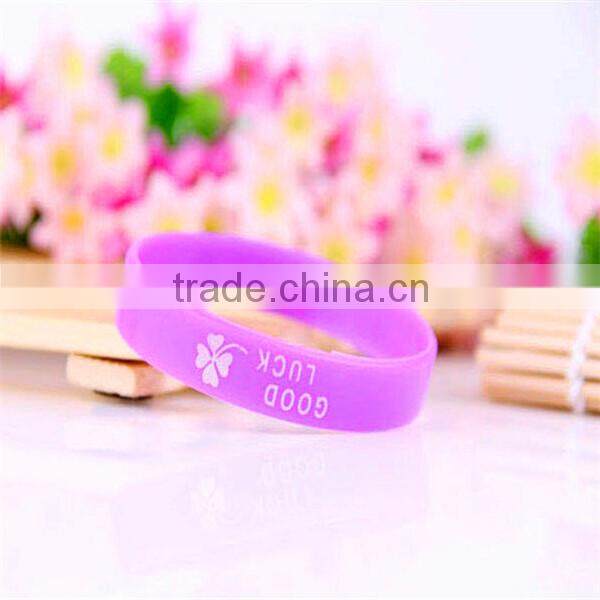 Manufacturer from china stretch silicone bracelet