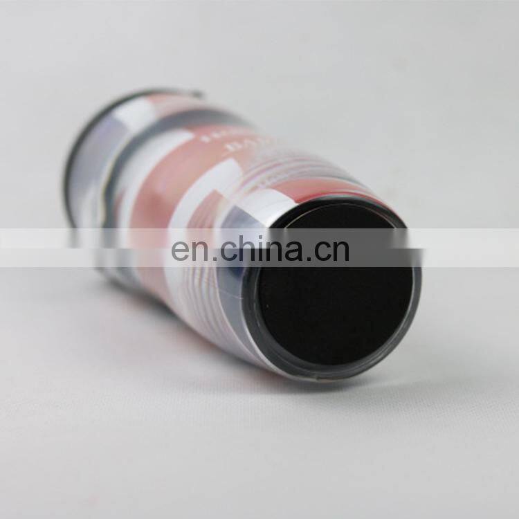 Paper Insert Double Walled Coffee Tumbler Plastic Custom Logo