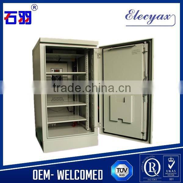 Cooling battery rack enclosure/outdoor battery keeping cabinet SK-253/Aluminum heat insulation enclosure with accessory