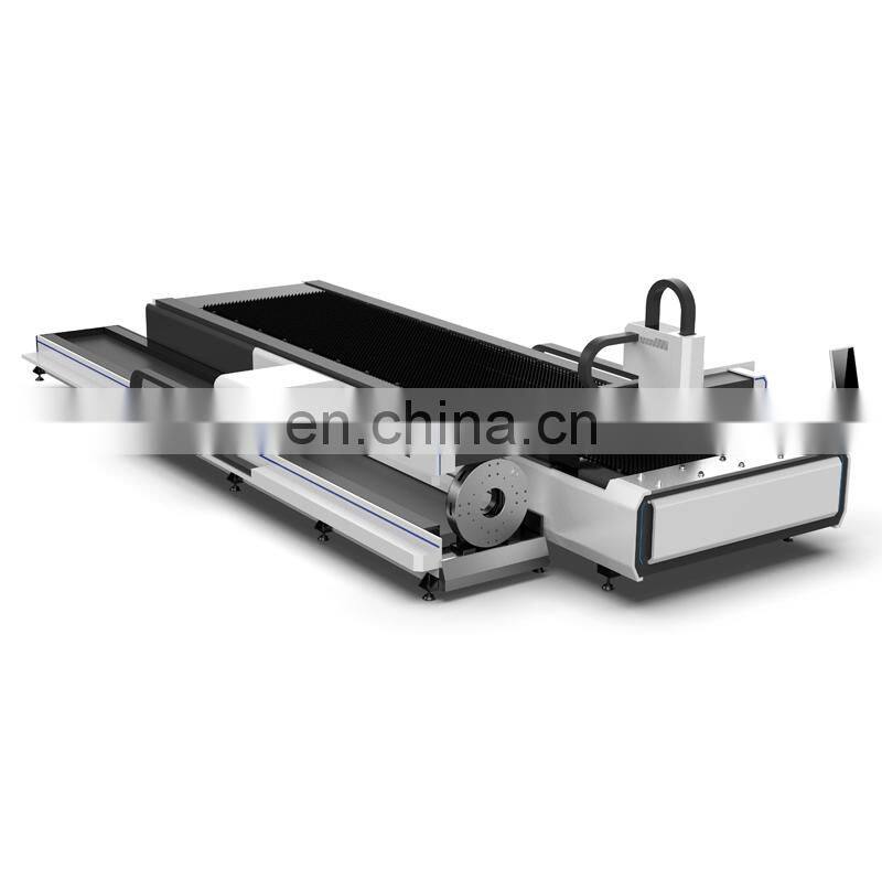 fiber laser metal cutting machine 1530 fiber laser tube cutting machine 500W 1KW 2KW with rotary axis