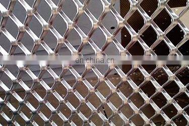 Mild Steel Expanded Metal Mesh Sheet for Building Facade Panel
