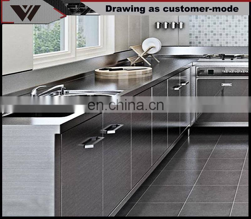 China Supplier Factory Direct Sale Home Aluminium Kitchen Cabinet With Europe Desgin Desgin Modern