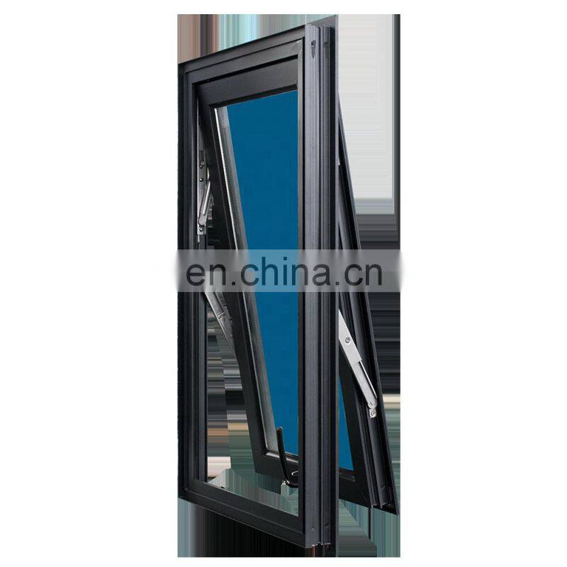 USA Standard Matched Wood,Concrete Wall Sctructure Used Nailing Flange Design Awing Window for easy installation
