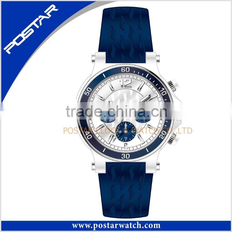 Multiselection Elegant Colorful Quartz Silicone Band Watch