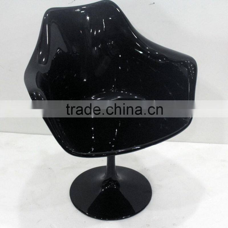 Cafe Replica classic tulip armchair fiberglass chair designed by Eero Saarinen