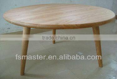 3 legs solid wood coffee table tea table