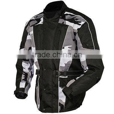 High Visibility motorcycle jacket cordura