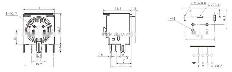 S terminal with RoHS, TS16949 approved