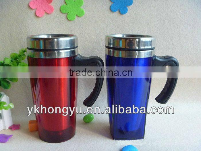 16oz hot sale colorful stainless steel travel mug