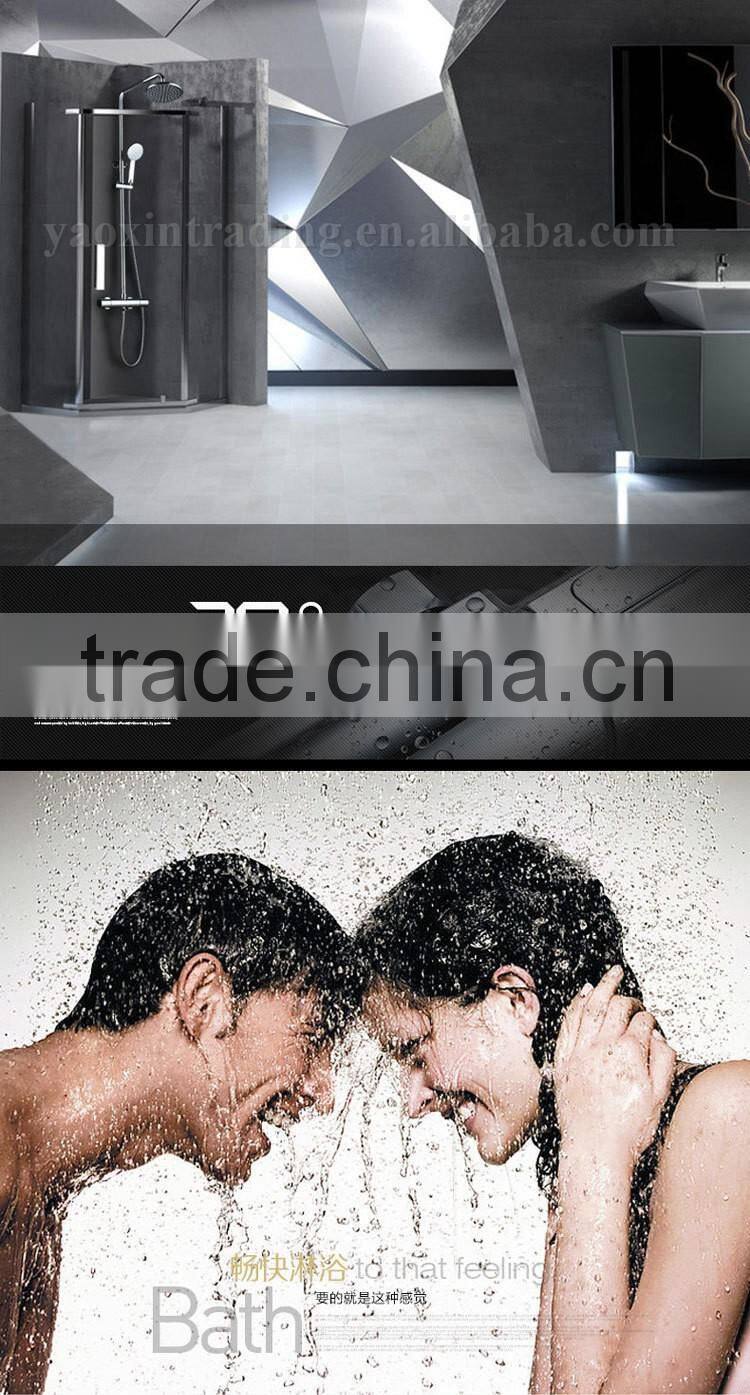 Top Shower, Hand Shower Thermostatic Bathroom Shower Faucet Set