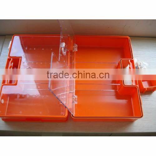 Customizedm empty plastic waterproof first aid box