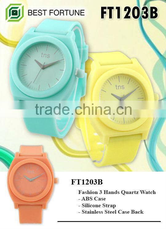 FT1203B Hot sale japan movement plastic cheap promotional watches