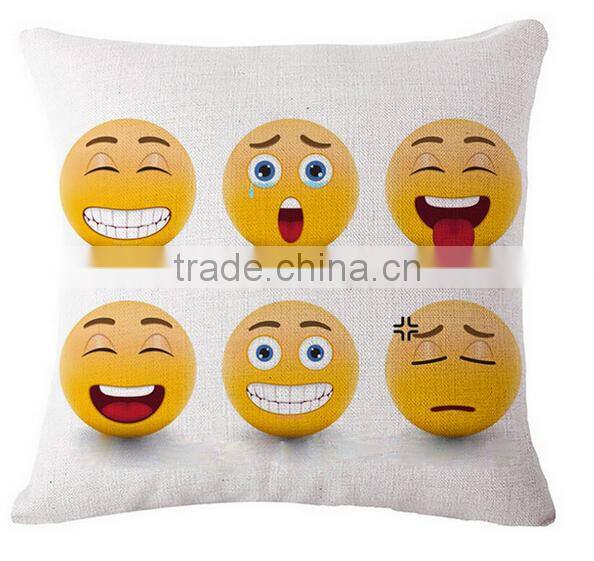 Emoji Pillow Smiley Emoticon Cushion home decor cojin decorative pillows sofa decoration, cojin pillow