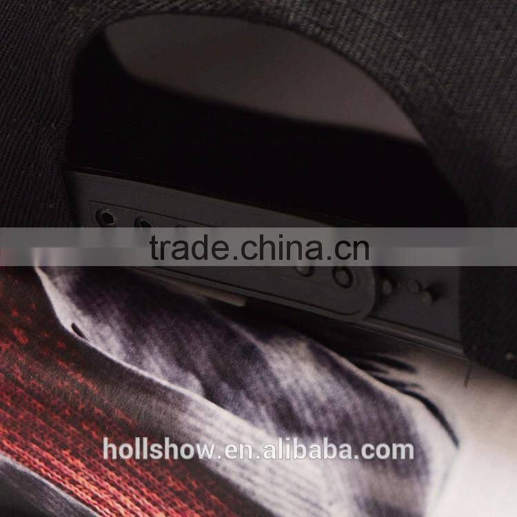 Cute Lovely Letter Embroidery 6 Panel Flat Brim Hiphop Hat Snapback Manufacturer