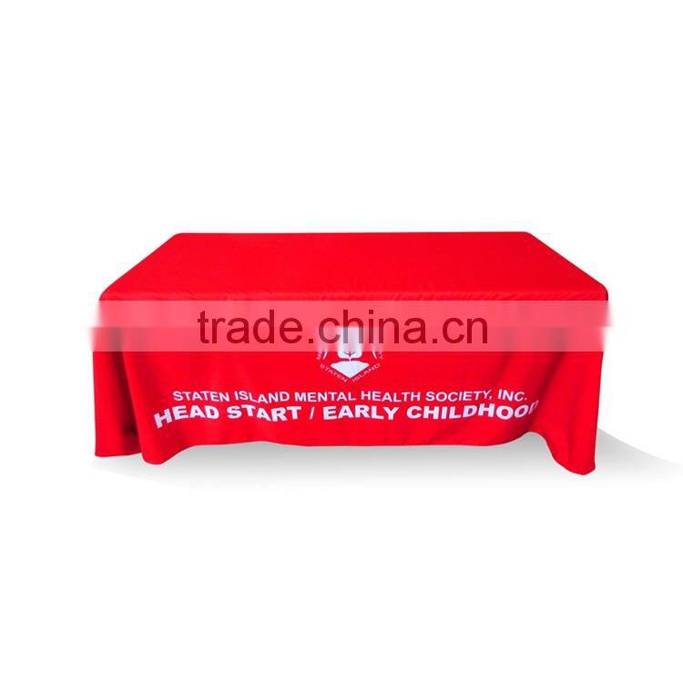 2015 Latest Customized Logo Double Layer Table Cloth