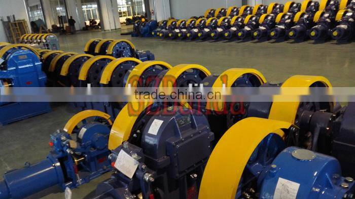 VVVF Elevator Geared Traction Machine BD-YJ250B Lift Motor