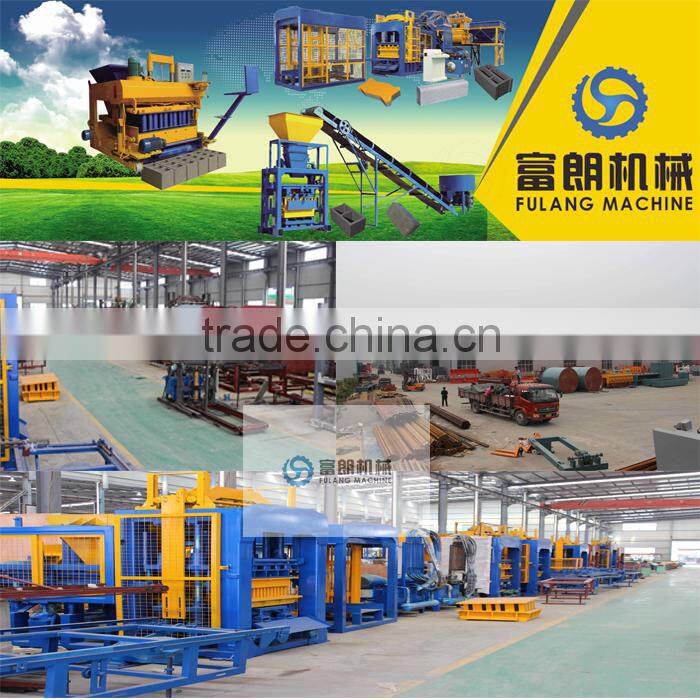 Mini Manul Movable Hollow Cement Block Making Machine QT40-3C