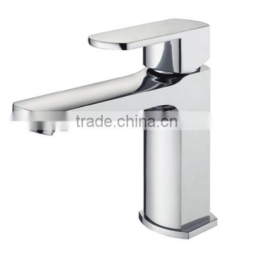Guangdong Ceramic Cartridge Deck Mounted Series Basin Faucet Cheap Sanitary Wares