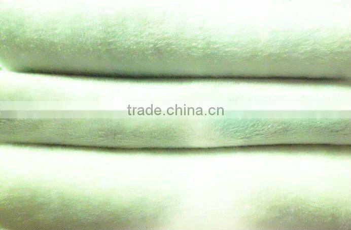 40s cotton+polyster+ spandex 350gsm warm keeper fleece fabric