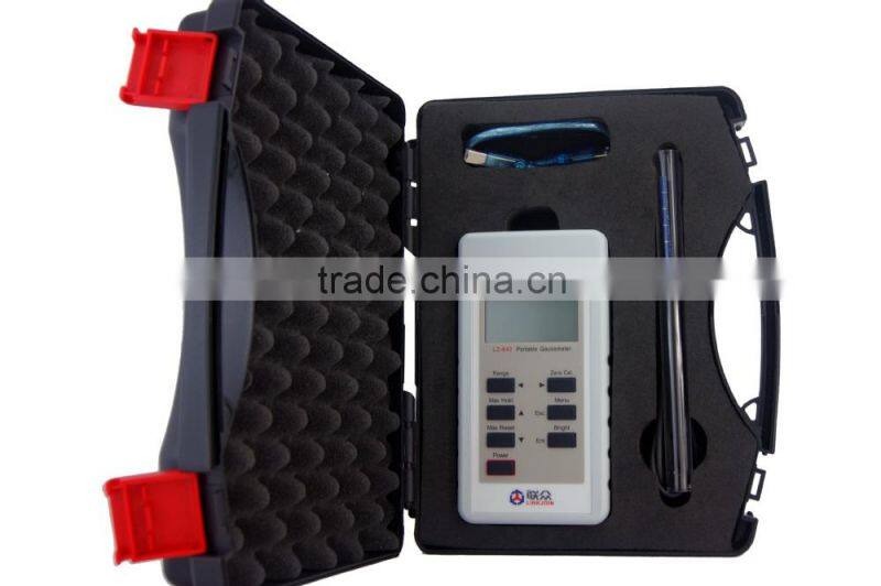 LINKJOIN LZ-642 portable gauss meter manufacturemagnet tesla magnetic field meter magnetic field measuring with CE Certification