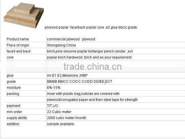 osb plywood /marine grade plywood plywood 18mm