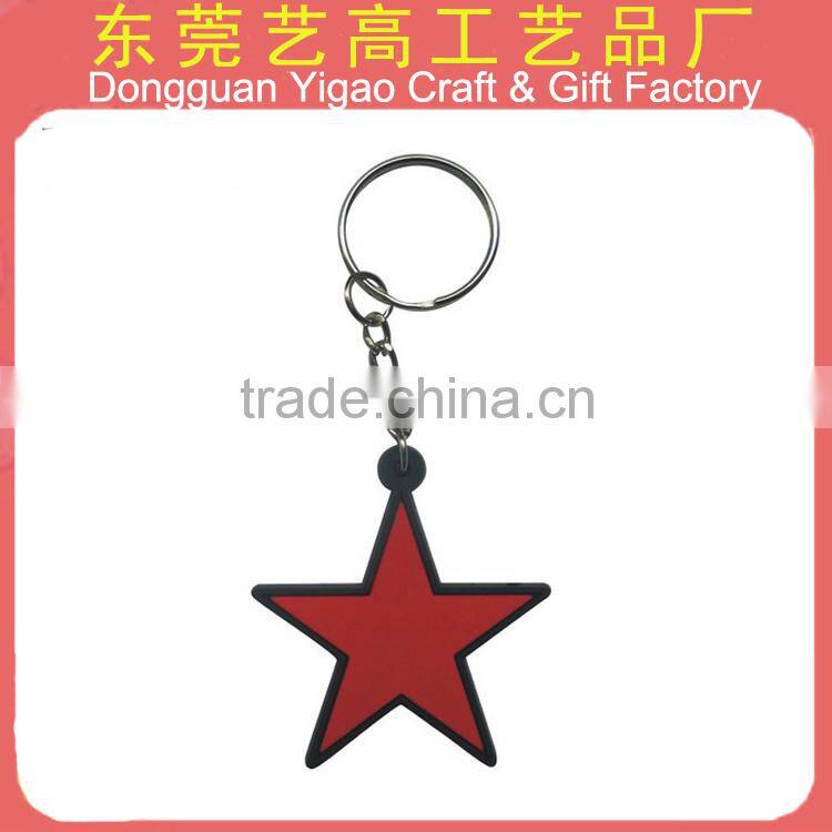 Factory customized handmade 2d key chain for premium gift