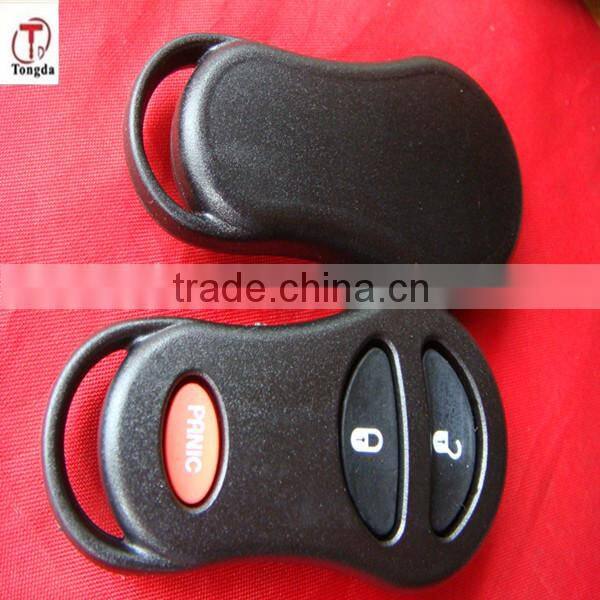 Top sale 3+1 button remote key case for Dodge and CHRYSLER Jeep