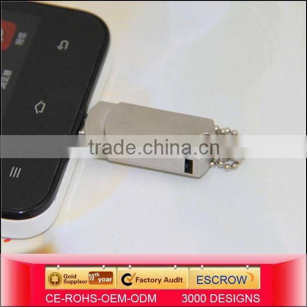 2014 new style otg usb flash disk otg usb stick Phone usb pendrive