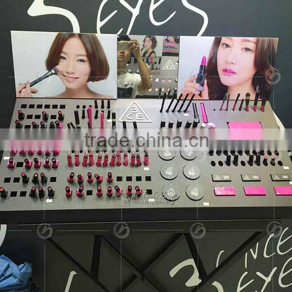 cosmetic display for eye shadow, exhibition show table