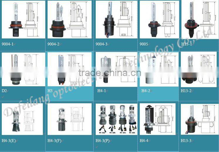 HID H4 6000K H4 HID xenon kit 35W 55W 75W