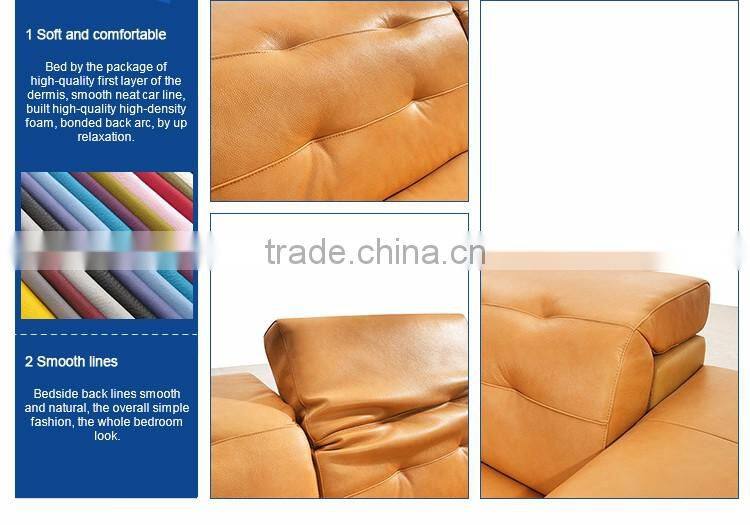 Dubai Leather Sofa Furniture L Shaped Hotel Corner Leather Sofa