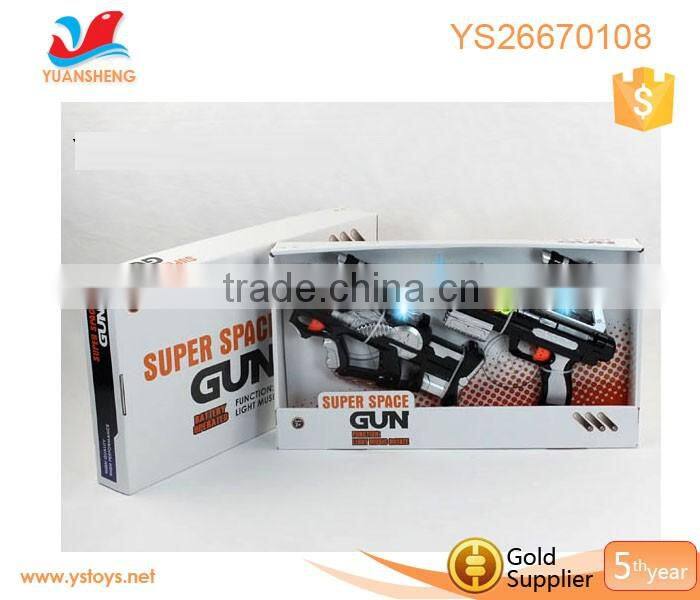 Safe bullets toy boy toy play set B/O plastic toy for children