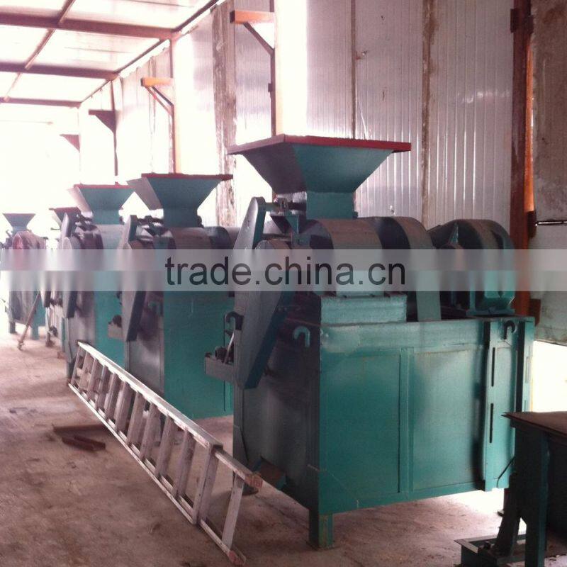 Different shapes high pressure ball press machine from charcoal/coal powder