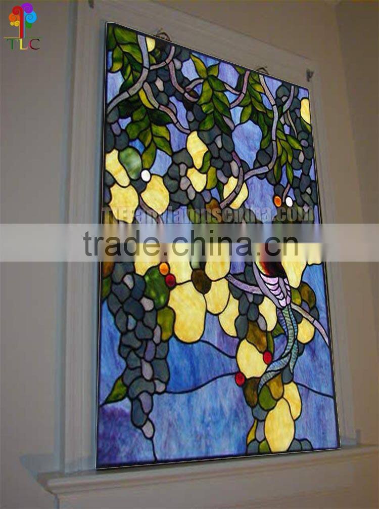 p-6 tiffany stained glass panel tiffany glass windows tiffany design wholesale tiffany glass lighting